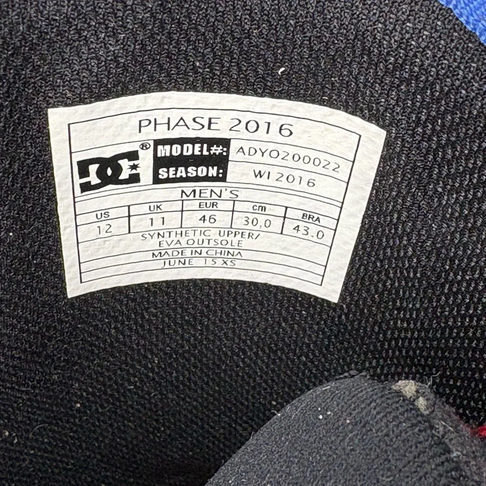 DC Phase Snowboard Boots